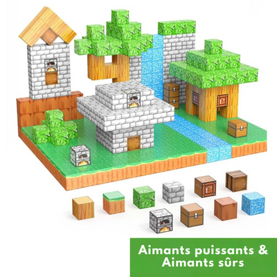 Magic Magnet Blocks – Crée, assemble, imagine