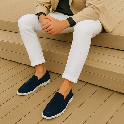 HYPE | Mocassins HYPE en daim premium