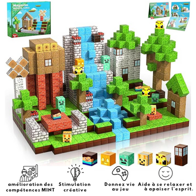 Magic Magnet Blocks – Crée, assemble, imagine