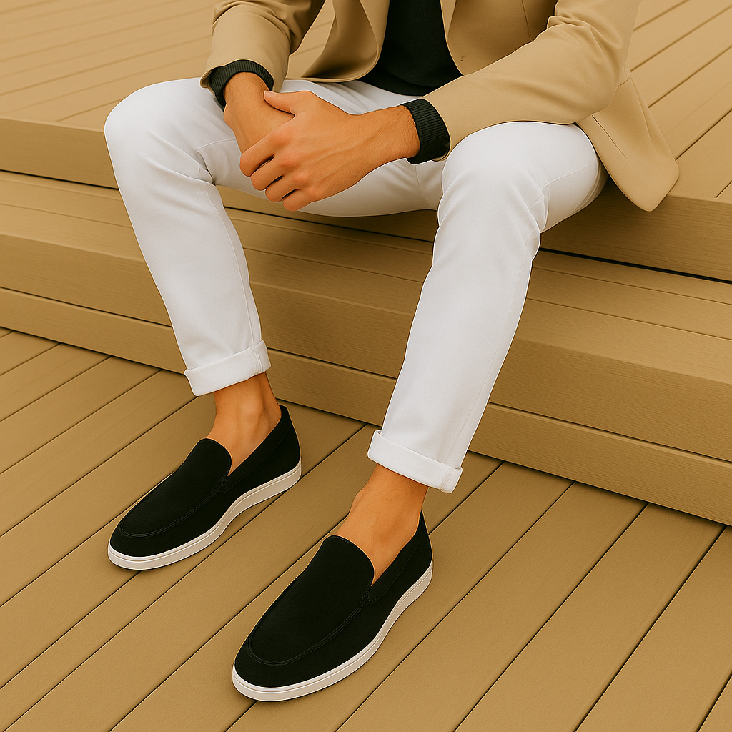 HYPE | Mocassins HYPE en daim premium