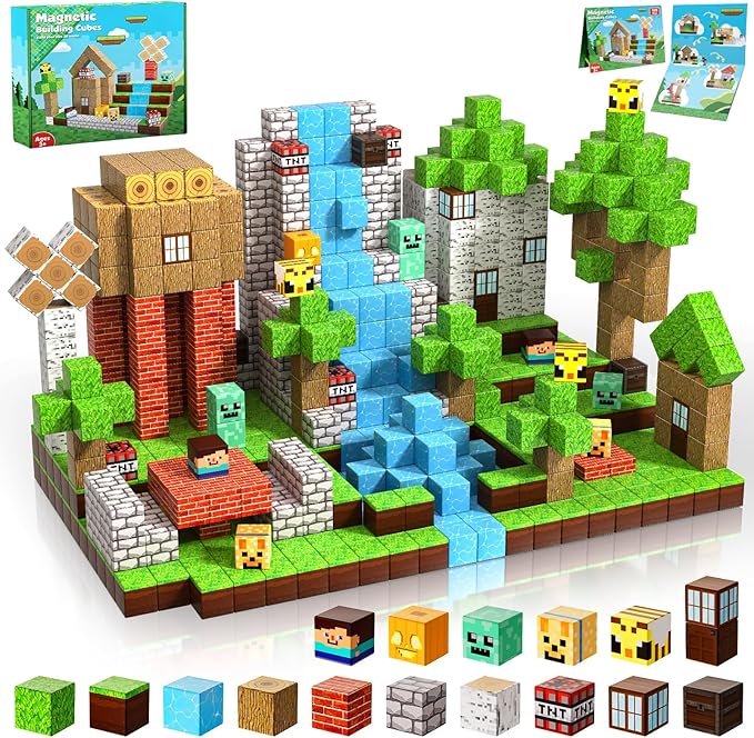 Magic Magnet Blocks – Crée, assemble, imagine