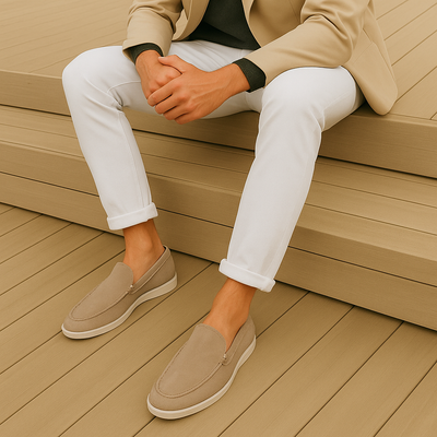 HYPE | Mocassins HYPE en daim premium