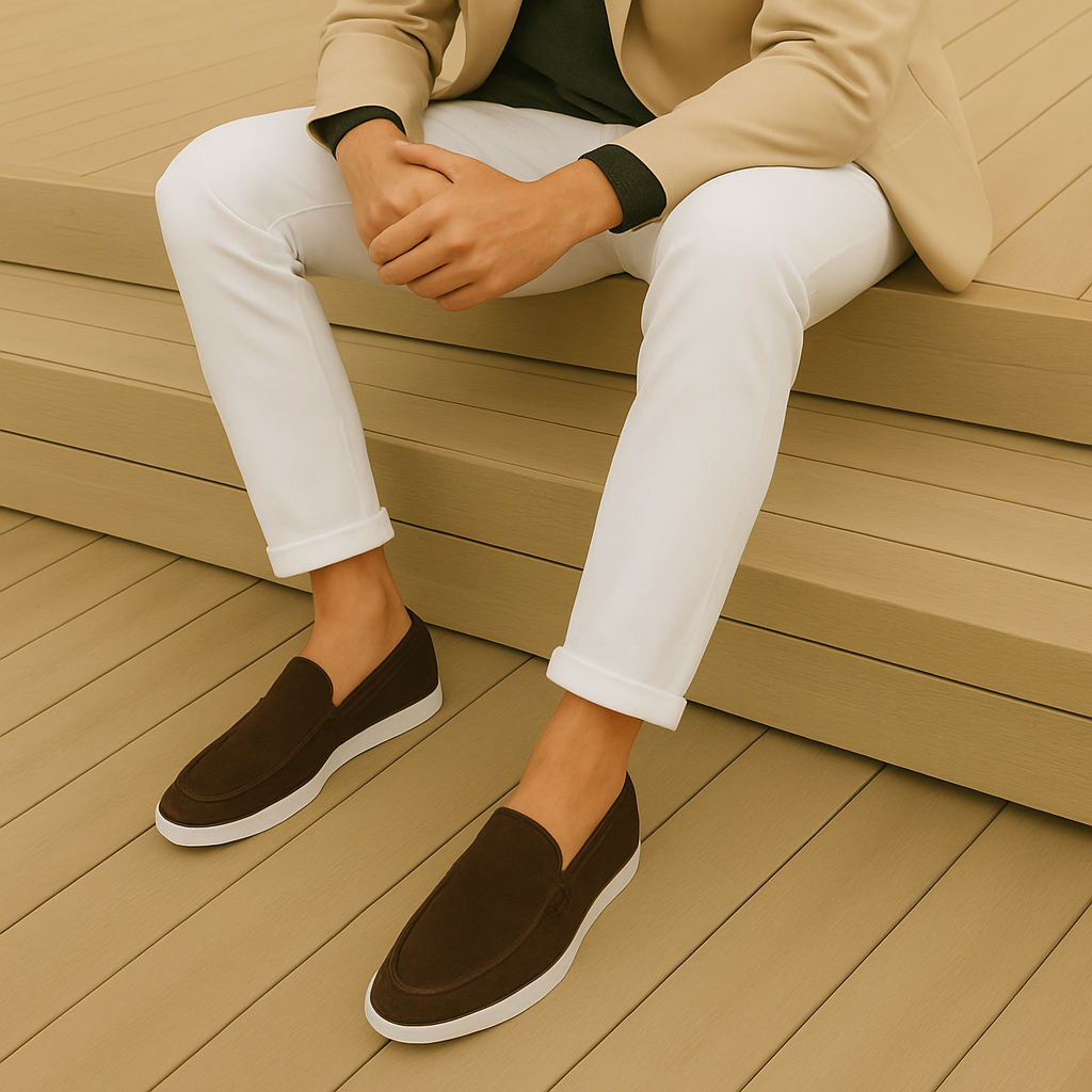 HYPE | Mocassins HYPE en daim premium