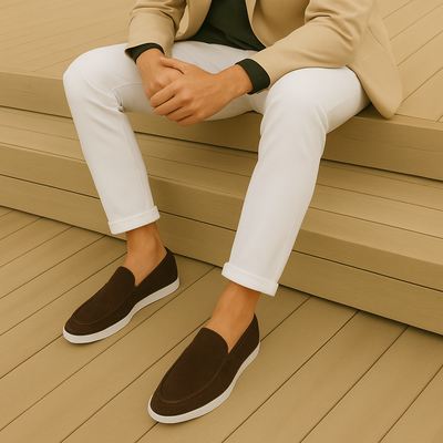 HYPE | Mocassins HYPE en daim premium